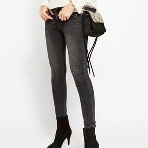 Free People 'Jet' Low Rise Skinny